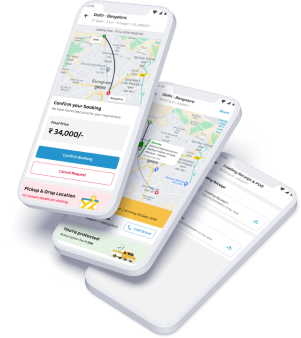 Wheelseye App Mockup